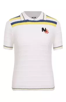 Хлопковый пуловер MSGM