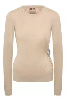 Хлопковый пуловер N21