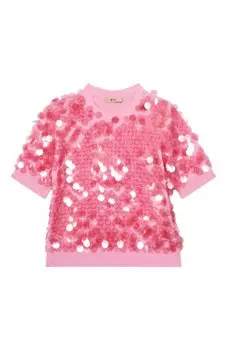 Хлопковый пуловер N21