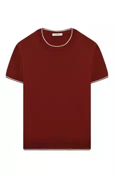 Хлопковый пуловер Paolo Pecora Milano