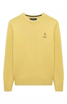 Хлопковый пуловер Polo Ralph Lauren