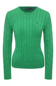 Хлопковый пуловер Polo Ralph Lauren