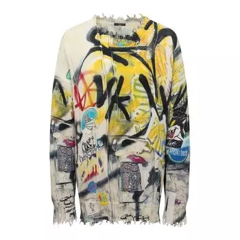 Хлопковый пуловер R13