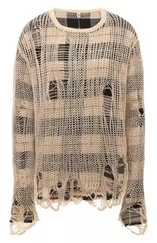 Хлопковый пуловер R13