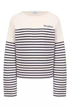 Хлопковый пуловер Sporty and Rich