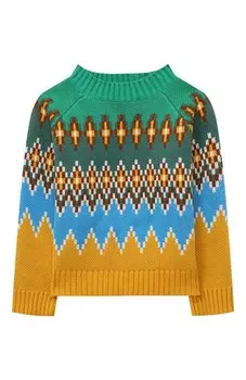 Хлопковый пуловер Stella McCartney