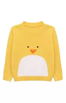 Хлопковый пуловер Stella McCartney