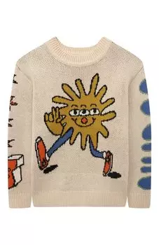 Хлопковый пуловер Stella McCartney