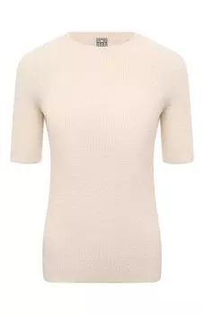 Хлопковый пуловер TOTEME