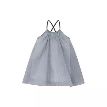 Хлопковый сарафан Brunello Cucinelli