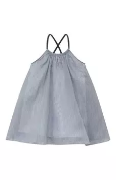 Хлопковый сарафан Brunello Cucinelli