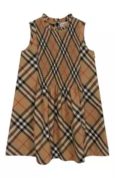 Хлопковый сарафан Burberry