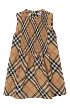 Хлопковый сарафан Burberry