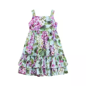 Хлопковый сарафан Dolce &amp; Gabbana