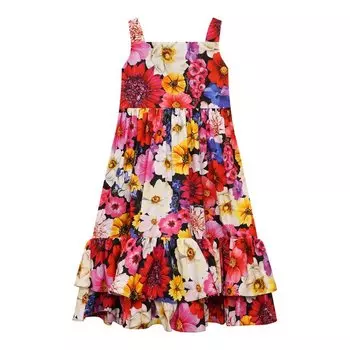 Хлопковый сарафан Dolce &amp; Gabbana