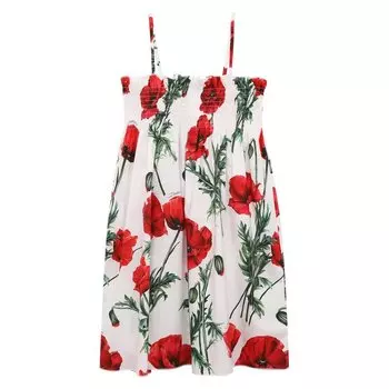 Хлопковый сарафан Dolce & Gabbana