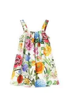 Хлопковый сарафан Dolce & Gabbana