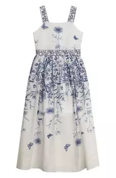 Хлопковый сарафан Elie Saab junior