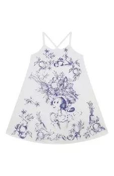 Хлопковый сарафан Moschino