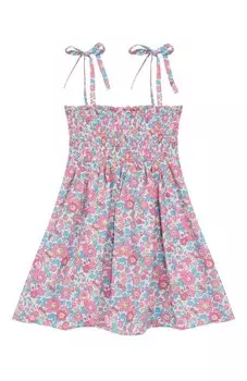 Хлопковый сарафан Pesciolino Rosso