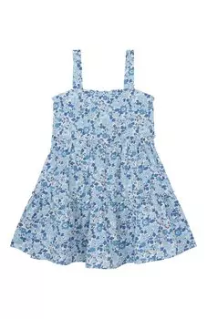 Хлопковый сарафан Pesciolino Rosso