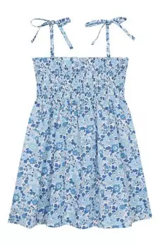 Хлопковый сарафан Pesciolino Rosso