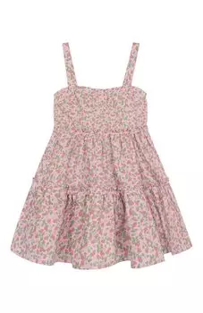 Хлопковый сарафан Pesciolino Rosso