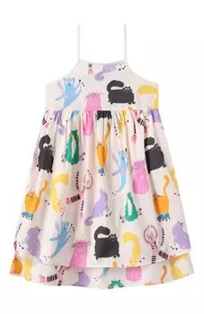Хлопковый сарафан Stella McCartney