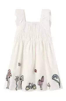 Хлопковый сарафан Stella McCartney
