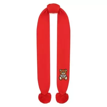 Хлопковый шарф Moschino