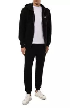 Хлопковый спортивный костюм Ea 7