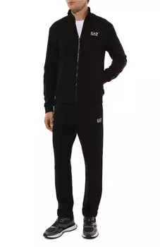 Хлопковый спортивный костюм Ea 7