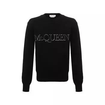 Хлопковый свитер Alexander McQueen