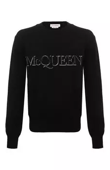 Хлопковый свитер Alexander McQueen