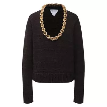 Хлопковый свитер Bottega Veneta