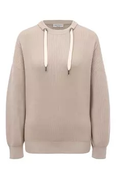 Хлопковый свитер Brunello Cucinelli