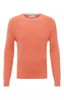 Хлопковый свитер Brunello Cucinelli