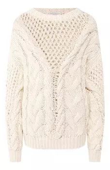 Хлопковый свитер Brunello Cucinelli