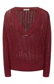 Хлопковый свитер Brunello Cucinelli