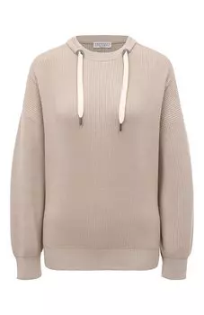 Хлопковый свитер Brunello Cucinelli