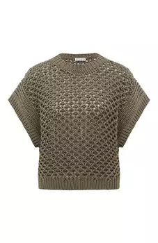 Хлопковый свитер Brunello Cucinelli