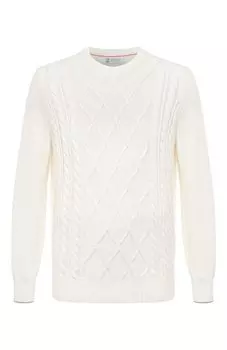 Хлопковый свитер Brunello Cucinelli