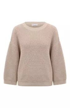 Хлопковый свитер Brunello Cucinelli