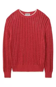 Хлопковый свитер Brunello Cucinelli