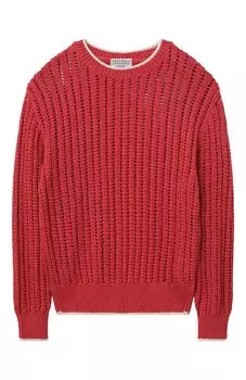 Хлопковый свитер Brunello Cucinelli