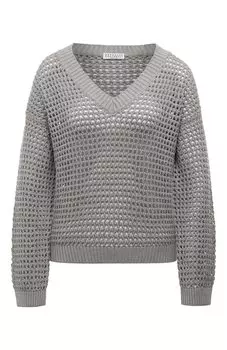 Хлопковый свитер Brunello Cucinelli