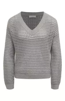 Хлопковый свитер Brunello Cucinelli