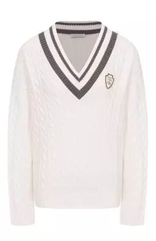 Хлопковый свитер Brunello Cucinelli