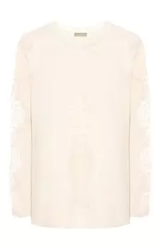 Хлопковый свитер Elie Saab