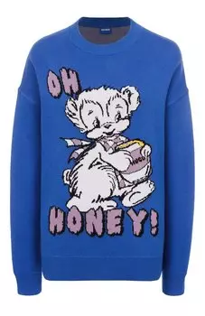 Хлопковый свитер HUGO Blue